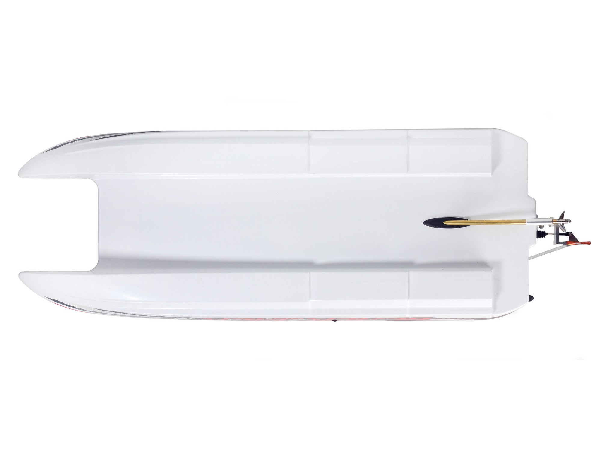 Blackjack 42" 8S Brushless Catamaran RTR: White/Red