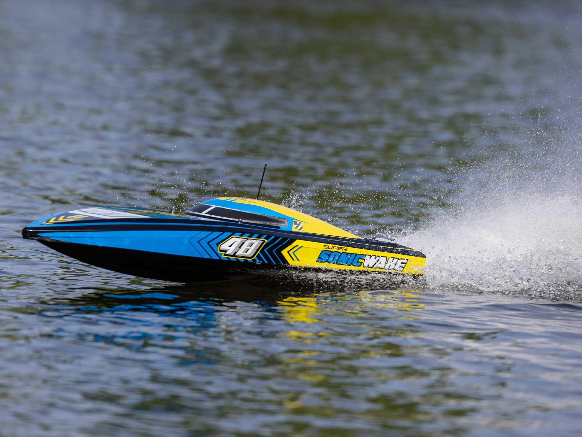 ProBoat Super Sonicwake 48" 8S Self-Righting Brushless Deep-V RTR