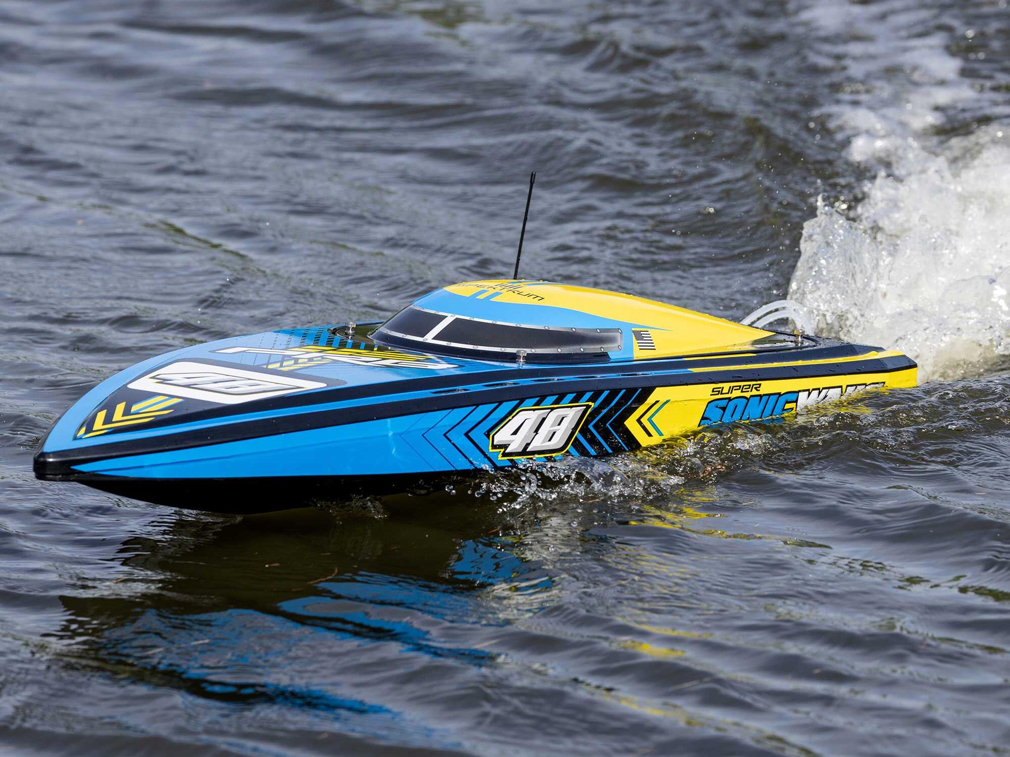 ProBoat Super Sonicwake 48" 8S Self-Righting Brushless Deep-V RTR