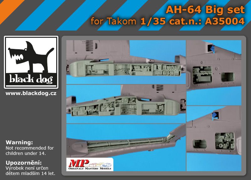 Blackdog Boeing/Hughes AH-64 - BDOA35004 - Aircraft Kits