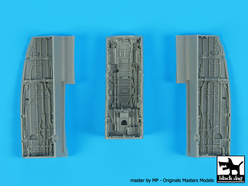 Lockheed-Martin F-35A Lightning II wheel bays(designed to be used with Kitty Hawk Models Models and Zimi Model kits)