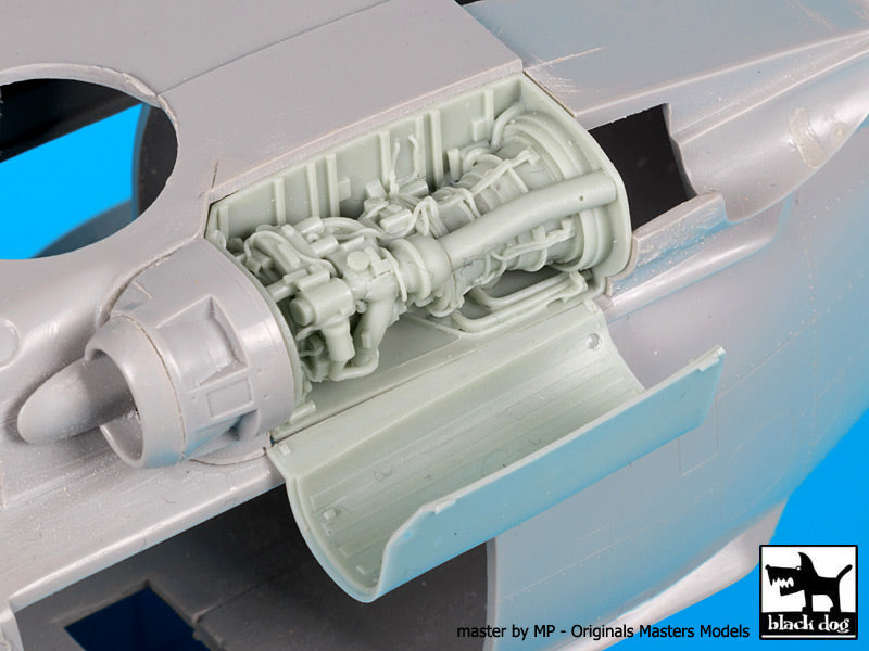 Sikorsky MH-60K Black Hawk Engine (designed to be used with Italeri kits)