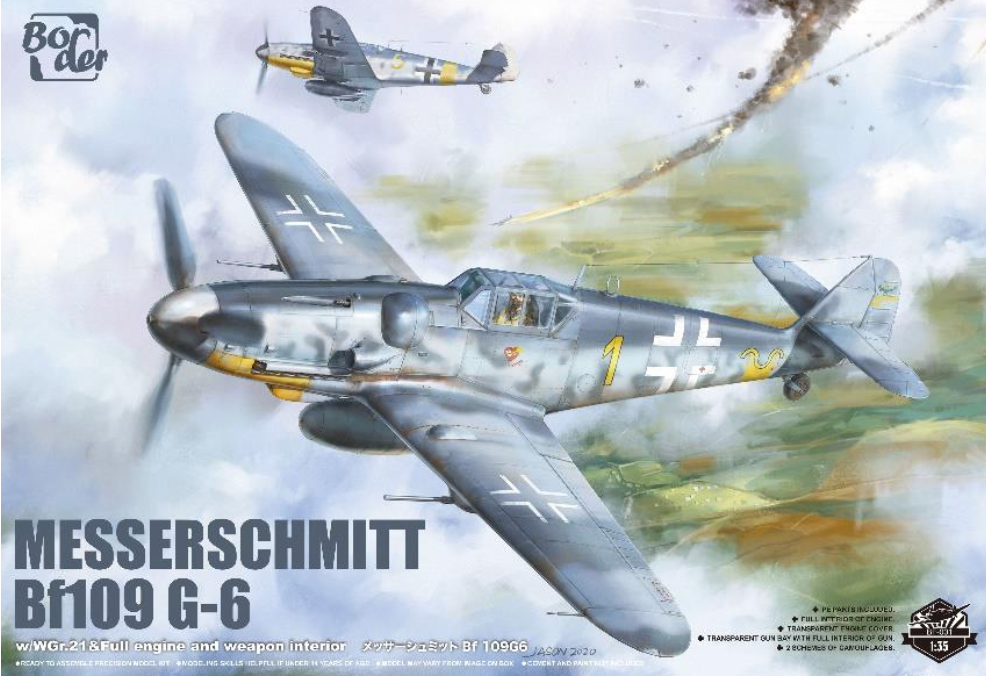 Border Models Messerschmitt Bf-109G-6 - BF-001 - Aircraft Kits