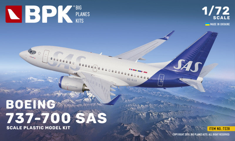 Big Planes Kits Boeing 737-700 SAS- BPK7228