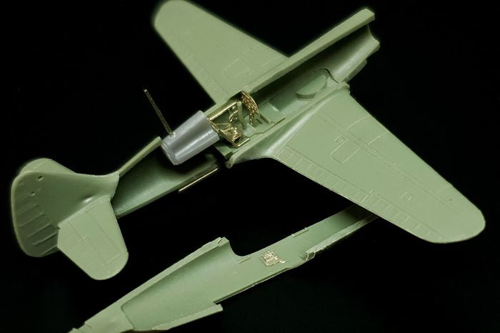 Dewoitine D.520 details. Cockpit, wheels, undercarriage etc (designed to be used with Brengun kits)