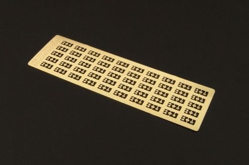Cowling fasteners WWI (50pcs)--PE set for WWI aircrafts (universal)