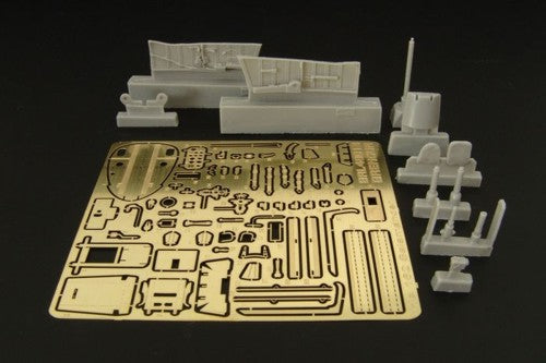 Heinkel He-162A-2 Salamander interior (designed to be used with Dragon kits)