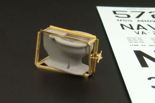 Toilet bomb for Douglas A-1H Skyraider With PE, decals and resin parts (designed to be used with Tamiya kits)http://www.midwaysailor.com/midwayva25bomb/