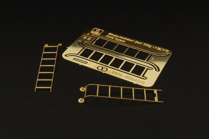 Step ladders for Mikoyan MiG-15/MiG-17 (two types) (designed to be used with Airfix, Eduard kits, Hobby Boss, Smer and Tamiya kits)