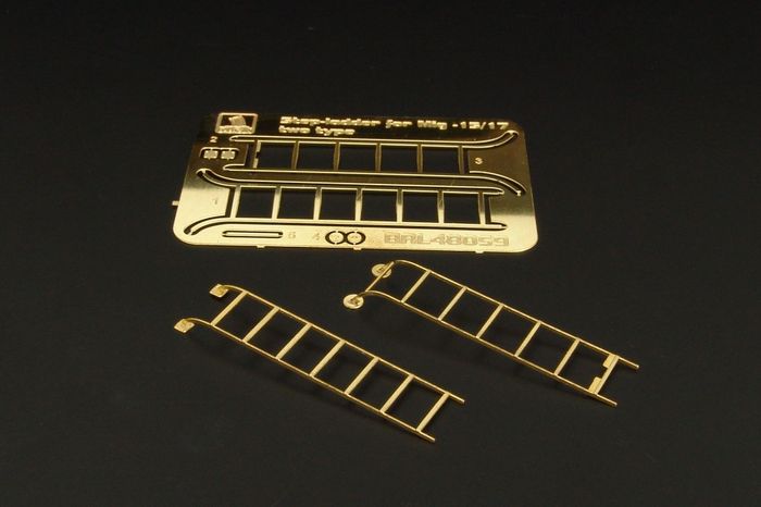 Step ladders for Mikoyan MiG-15/MiG-17 (two types) (designed to be used with Airfix, Eduard kits, Hobby Boss, Smer and Tamiya kits)