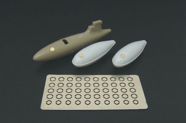 U.S. drop tanks caps - PE accessories