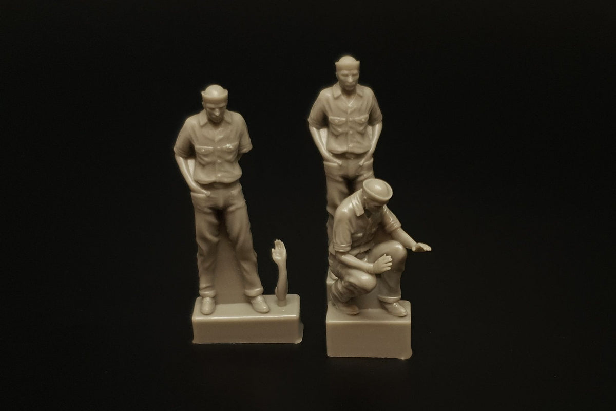 US Navy Sailors for WW2 Dioramas figurines