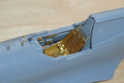 Curtiss P-40E Kittyhawk/Warhawk / Kittyhawk Mk.Ia cockpit details (designed to be used with AZ Model and Legato kits)