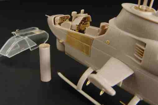 Bell AH-1G Huey Cobra cockpit details (designed to be used with AZ Model kits)