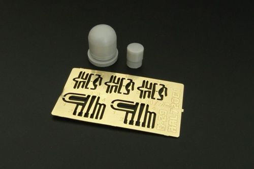 Boeing B-29A Superfortress antenas and AN/APQ-13 radar----PE and resin set (designed to be used with Academy and Hobby 2000 kits)