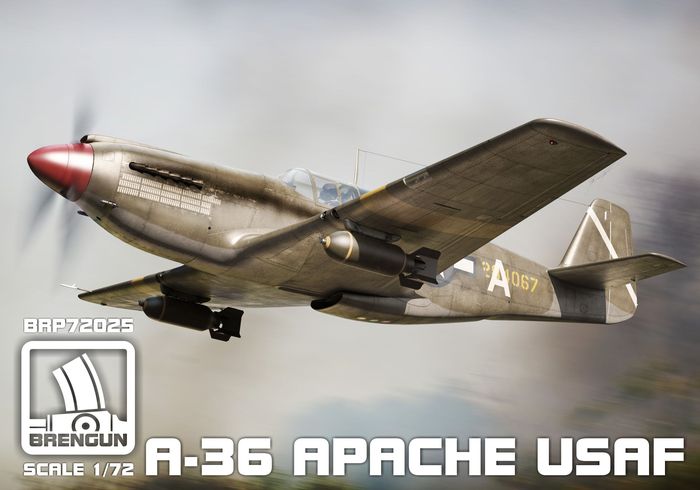North-American A-36 Apache Mustang USA markings