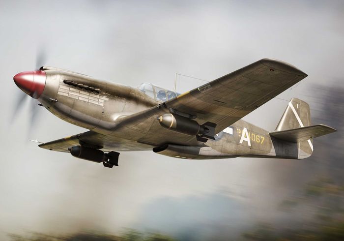 North-American A-36 Apache Mustang USA markings