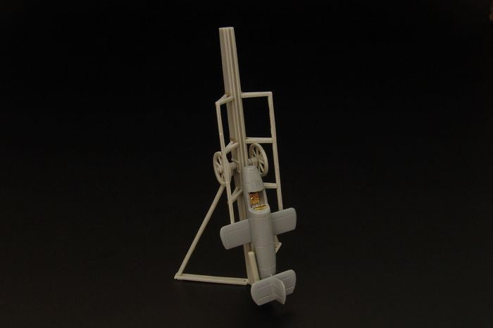 Bachem Natter Ba-349A RAMP/TRAILER (designed to be used with Brengun kits)