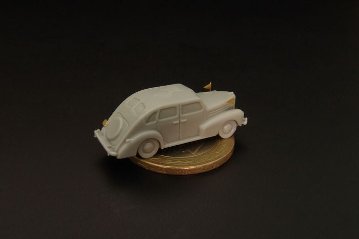 German staff car- hardtop (2 in set) 2 x resin kit of german staff car