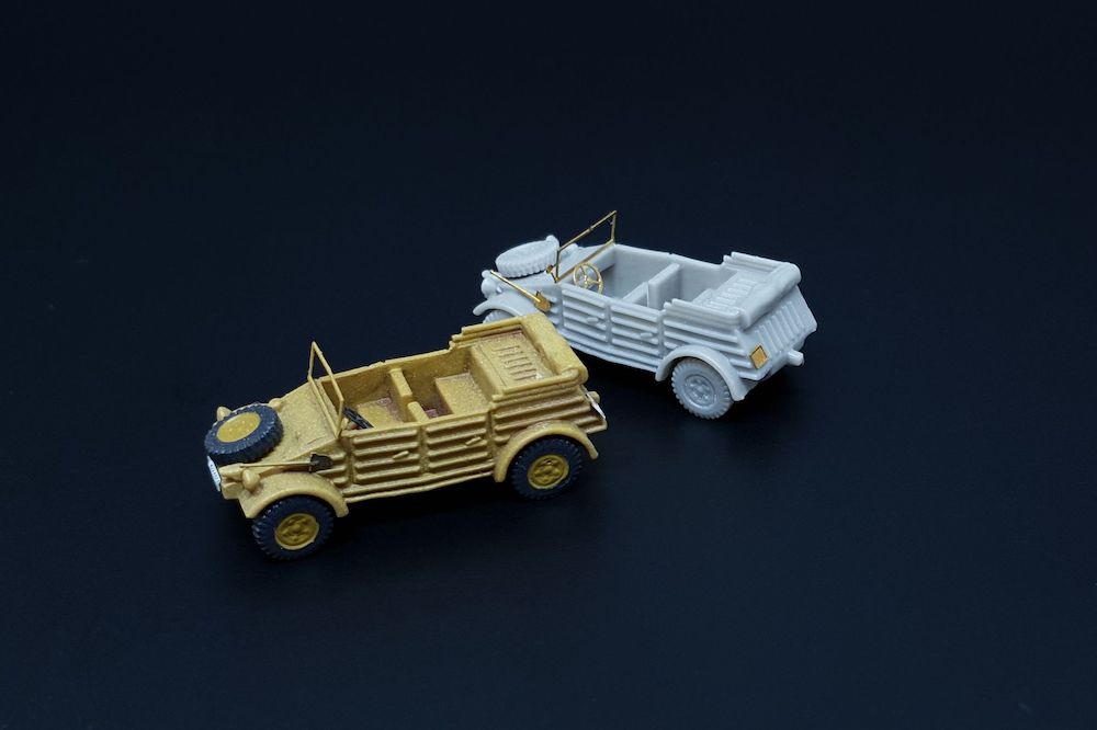 Kubelwagen (2pcs) Resin construction kit of German military car