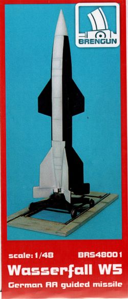 EMW C-2 Wasserfall resin kit of German AA rocket
