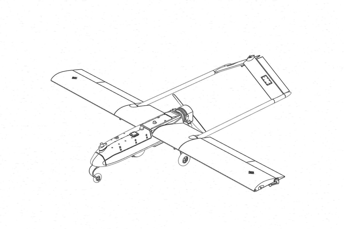 RQ-7B Shadow UAV resin construction kit of unmanned air vehicle