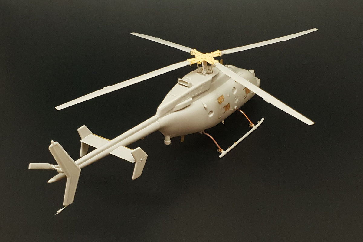 MQ-8C (Bell 407) Resin construction kit of U.S. unmanned helicopter