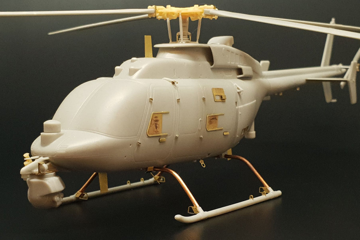 MQ-8C (Bell 407) Resin construction kit of U.S. unmanned helicopter