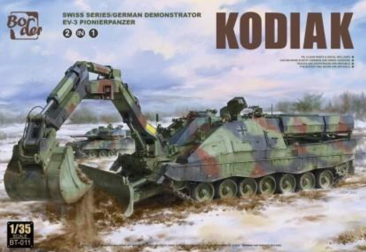 Border Models Kodiak Leopard 2 chassis - BT-011