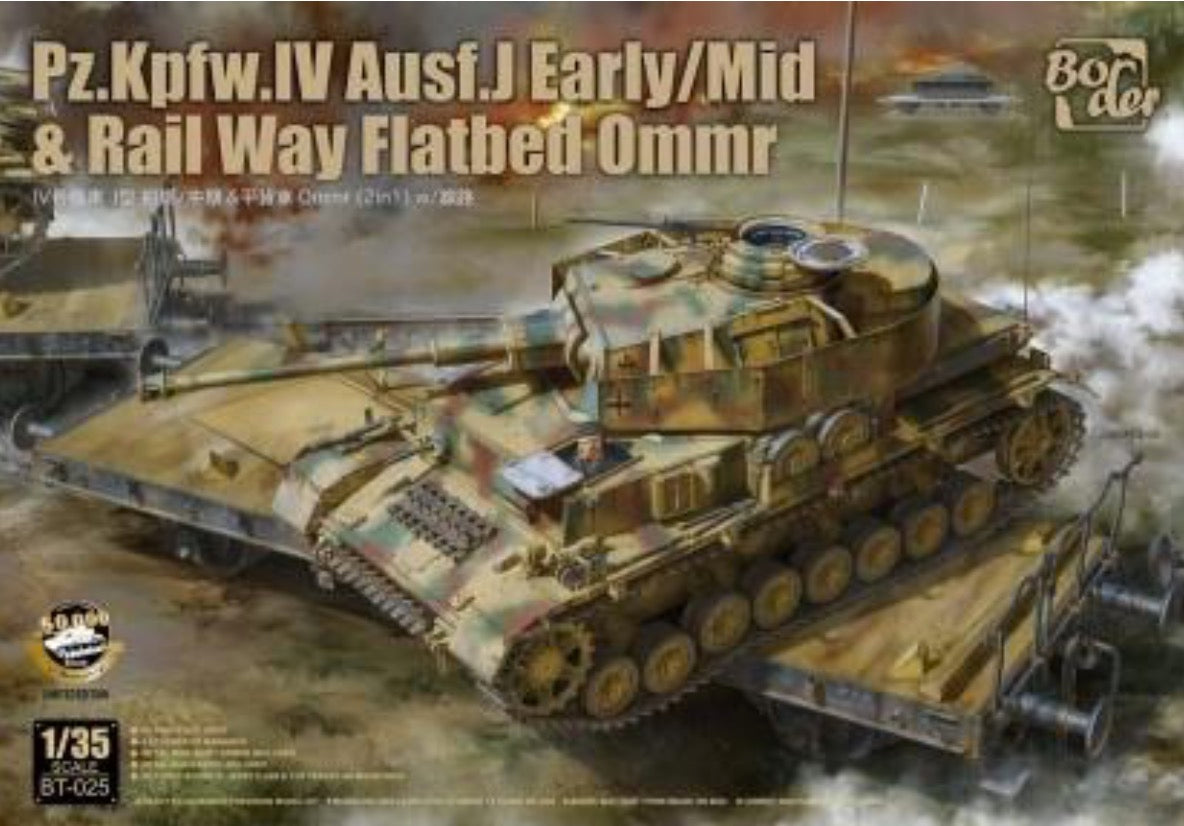 Border Models Pz.Kpfw.IV Ausf.J & - BT-025 - Military Vehicle Kits