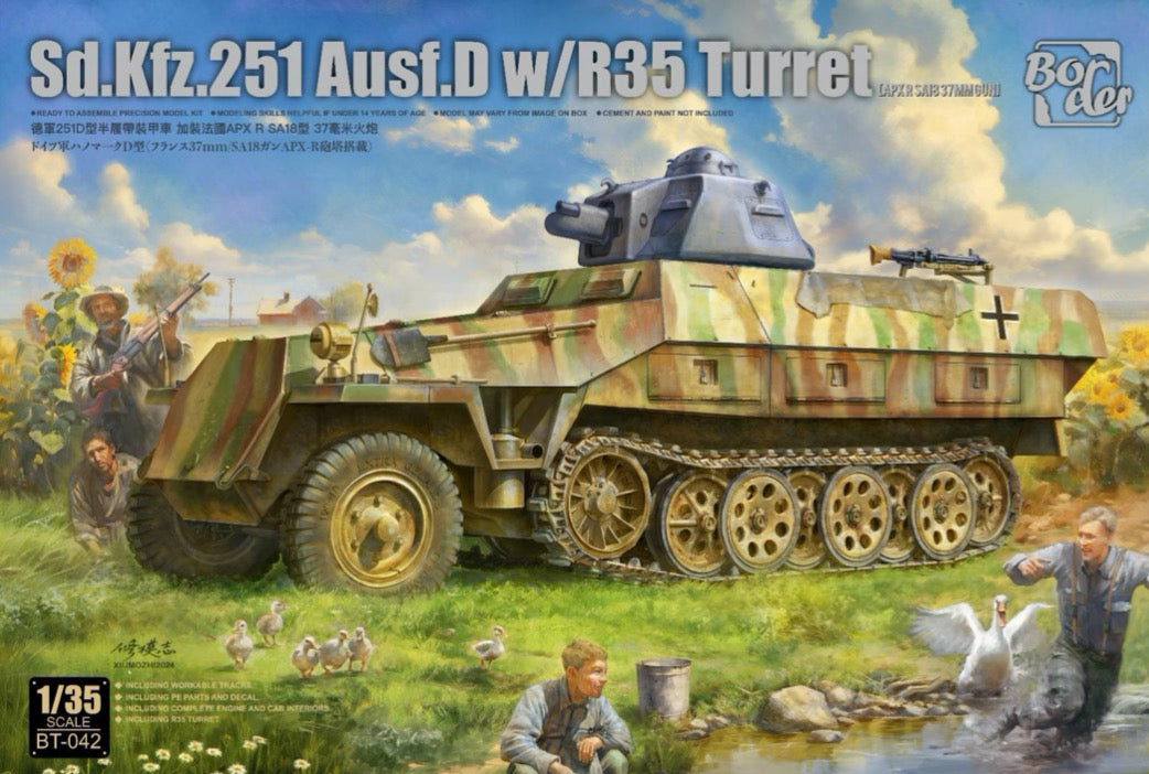 Sd.Kfz.251 with R35 turret