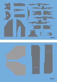 Detail Parts for 1/12 McLaren MP4/4