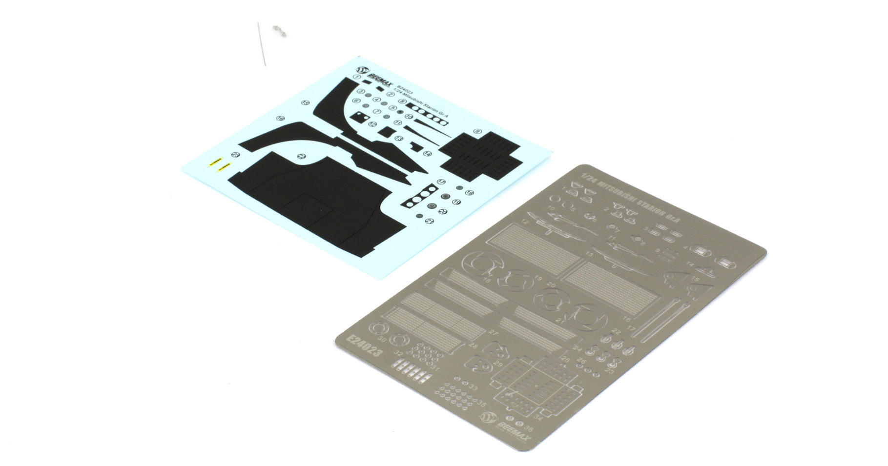 Beemax Etching Detail Parts: Mitsubishi Starion Rally Gr-A (2 Version) BX24023E