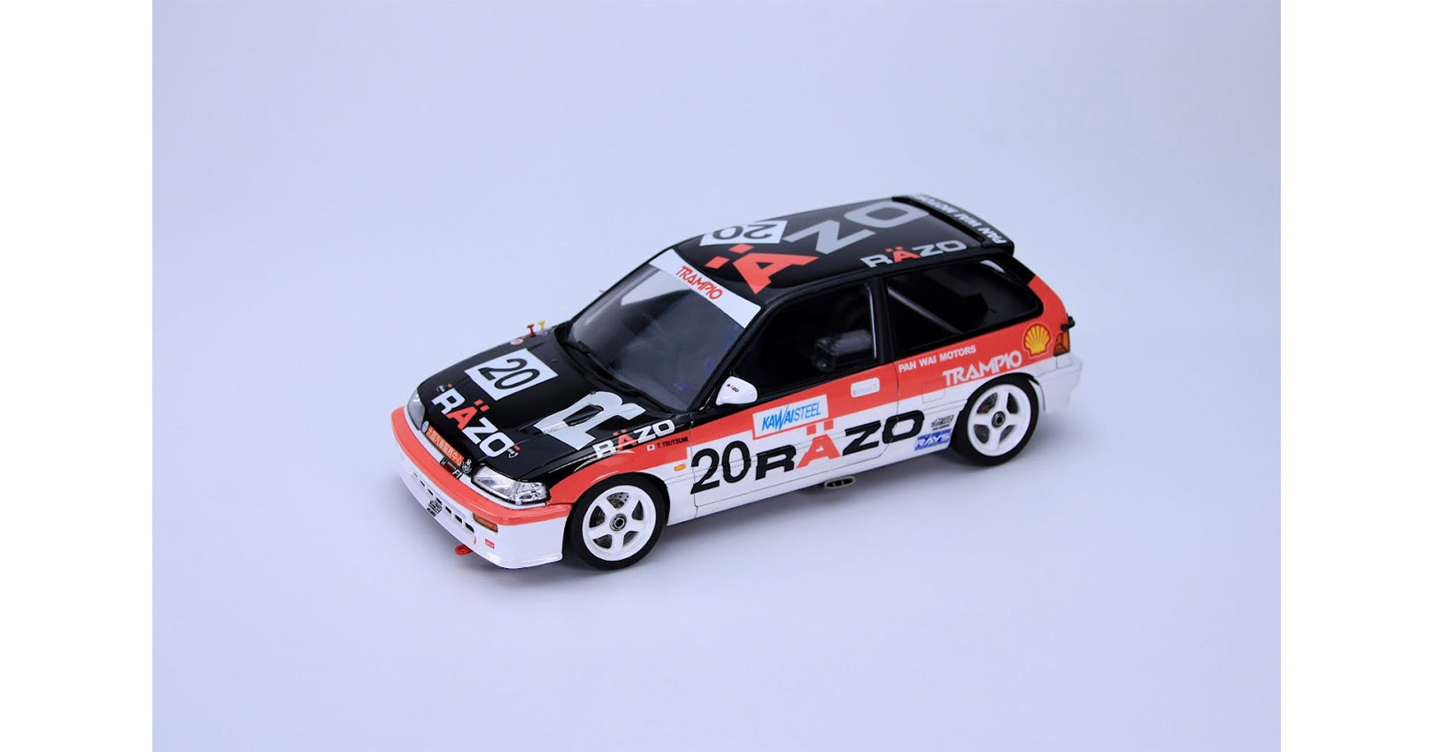 Beemax Honda Civic Ef3 Gr.A 1989 Macau Guia Race #20 Razo BX24032