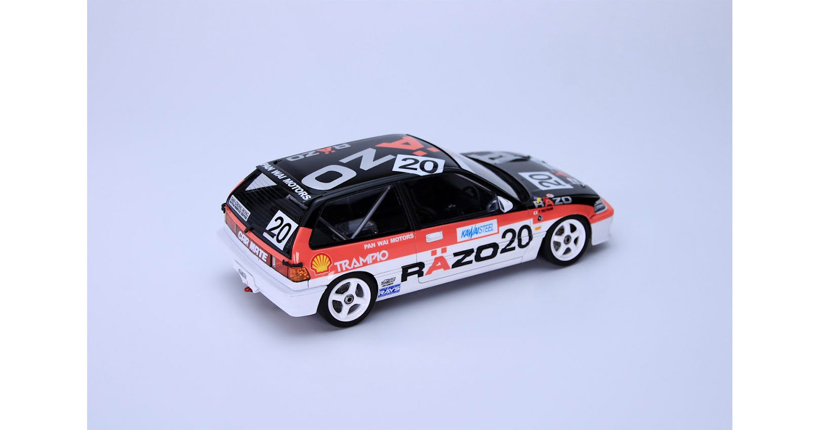 Beemax Honda Civic Ef3 Gr.A 1989 Macau Guia Race #20 Razo BX24032