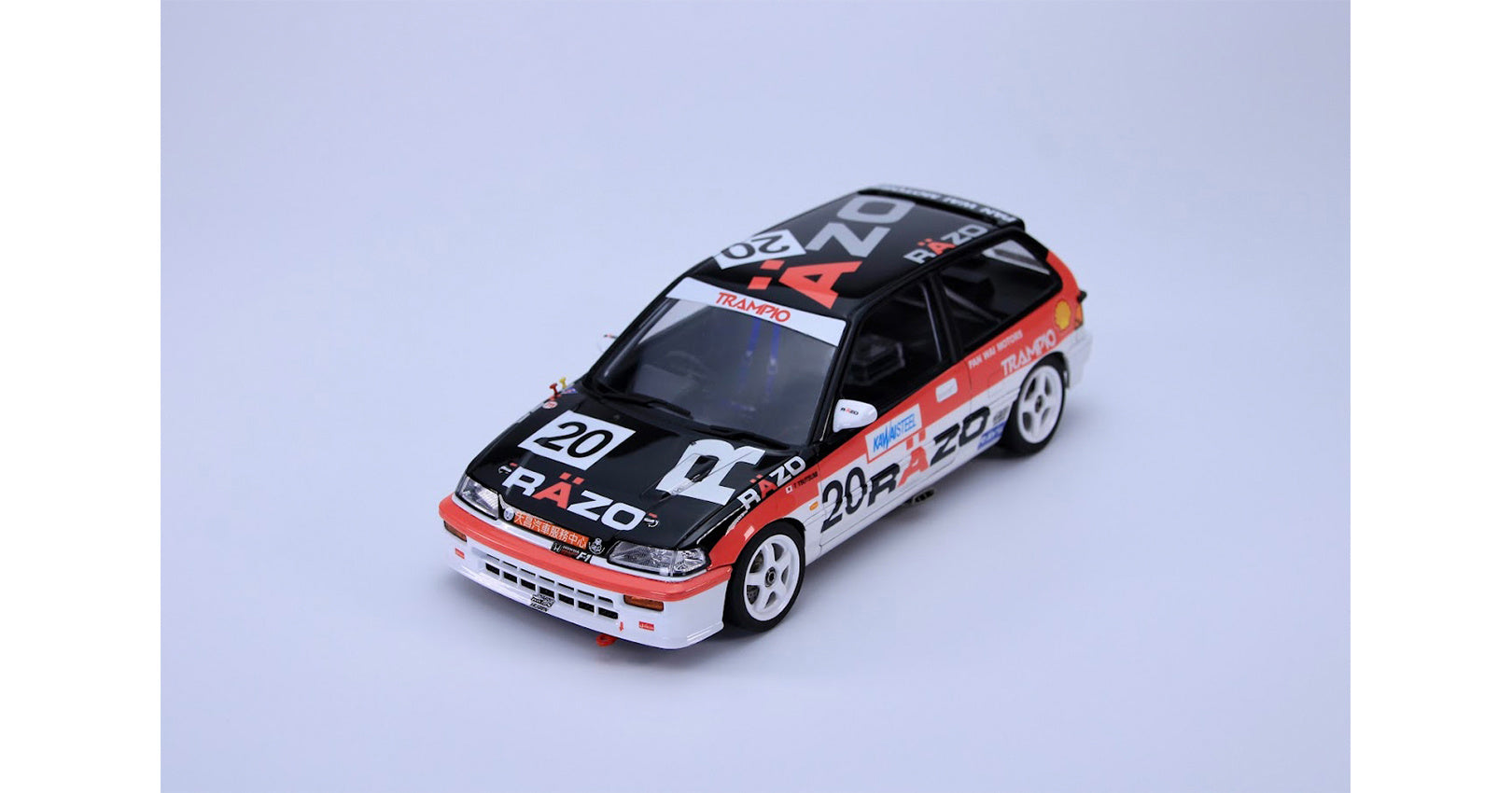Beemax Honda Civic Ef3 Gr.A 1989 Macau Guia Race #20 Razo BX24032