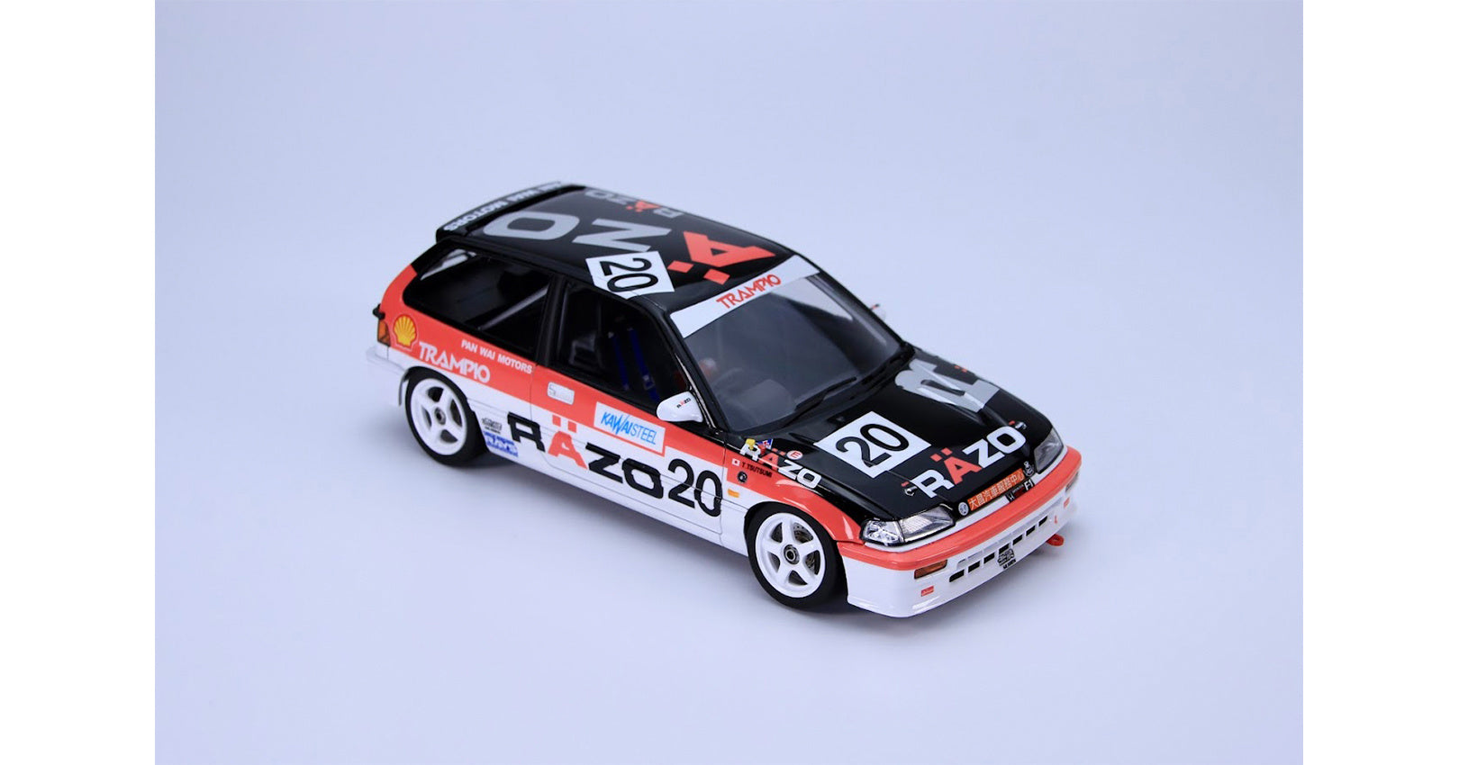 Beemax Honda Civic Ef3 Gr.A 1989 Macau Guia Race #20 Razo BX24032