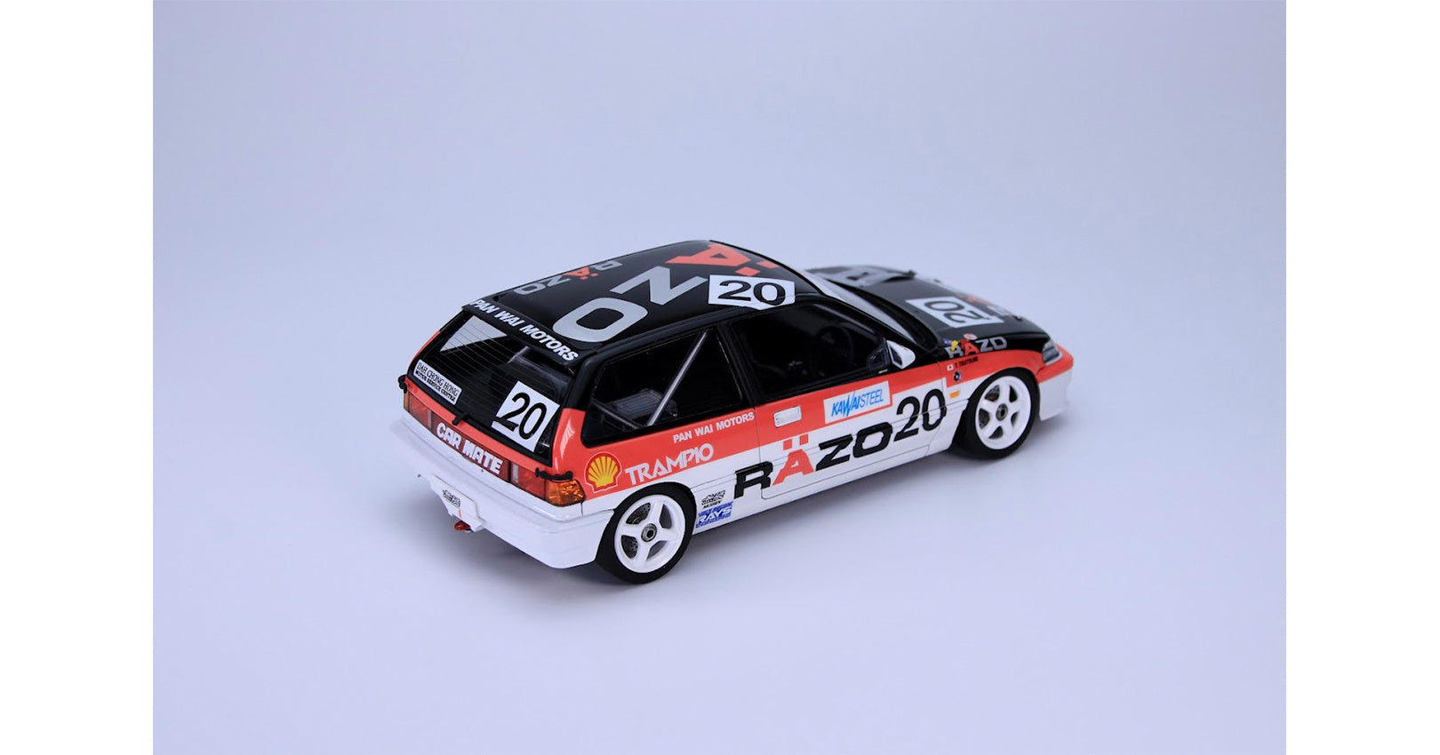 Beemax Honda Civic Ef3 Gr.A 1989 Macau Guia Race #20 Razo BX24032