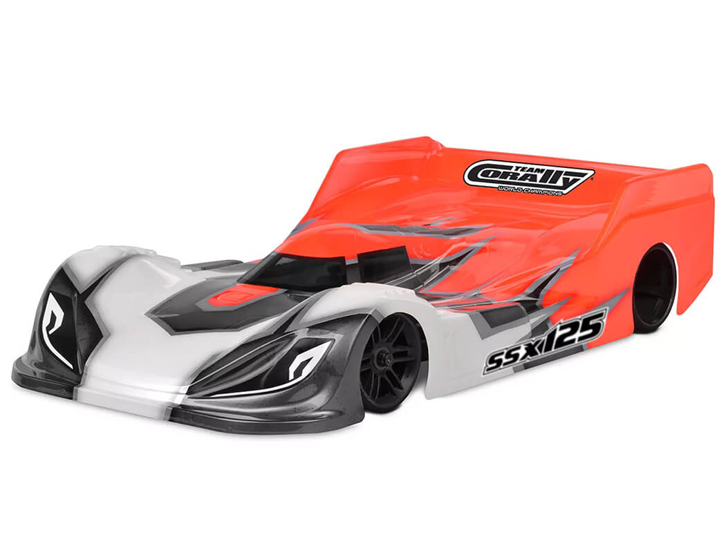 Corally Corally Ssx-125 7075 Carbon Chassis Kit C-00105-C