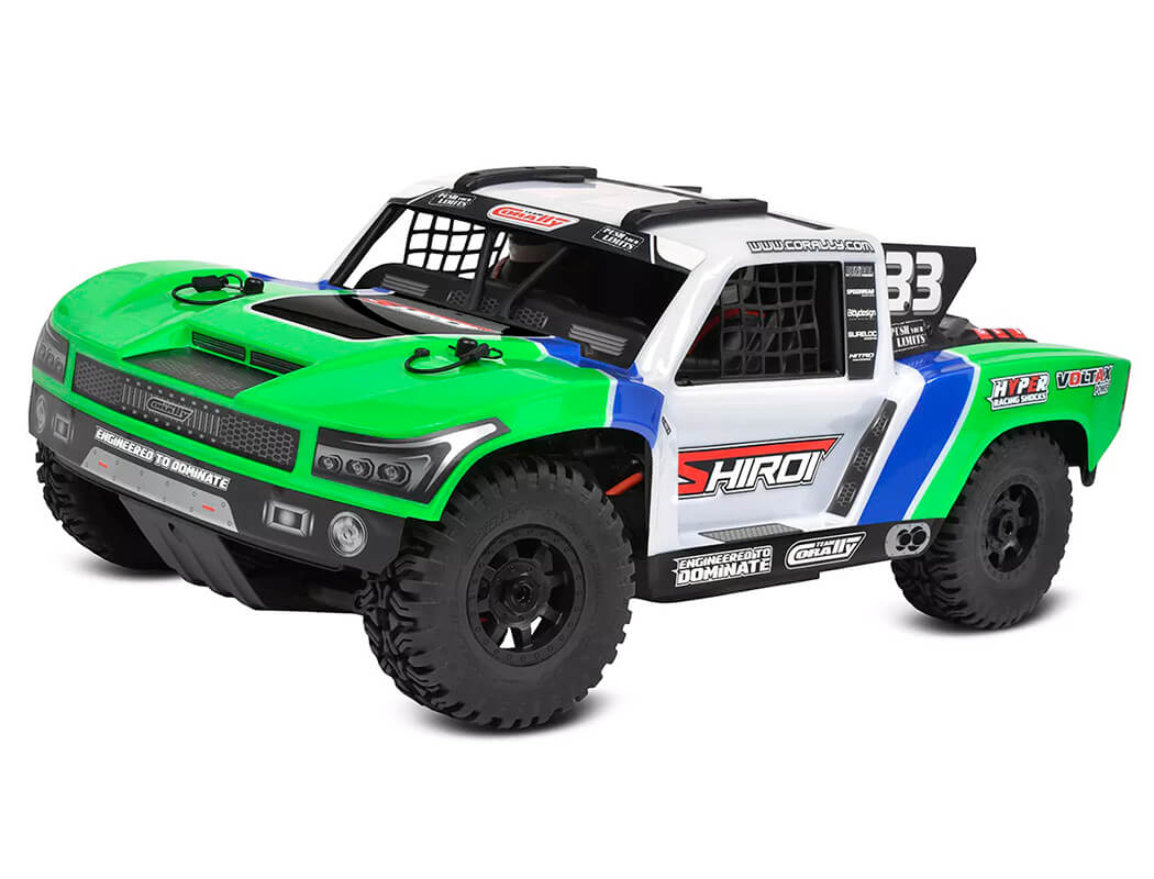 Corally Corally Shiroi Xp6 Brushless Short Course Truck Rtr - Green C-00278-G
