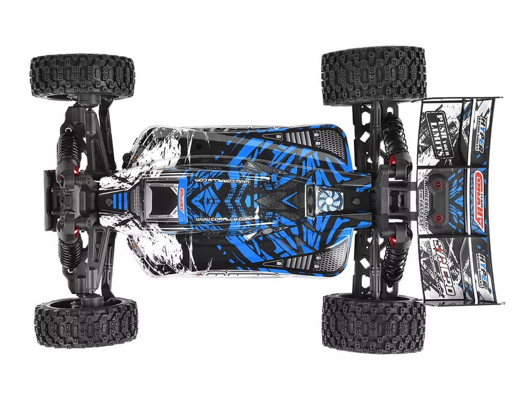CORALLY SYNCRO-2 1/8 BRUSHLESS 3-4S 2WD BASHER BUGGY RTR - BLUE C-00289-B