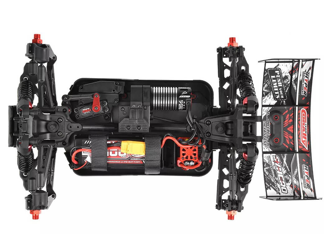 CORALLY SYNCRO-2 1/8 BRUSHLESS 3-4S 2WD BASHER BUGGY RTR - GREEN C-00289-G