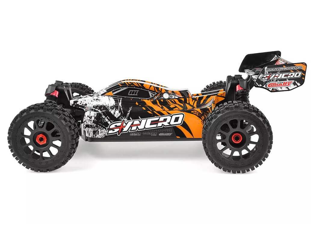 CORALLY SYNCRO-2 1/8 BRUSHLESS 3-4S 2WD BASHER BUGGY RTR - ORANGE C-00289-O