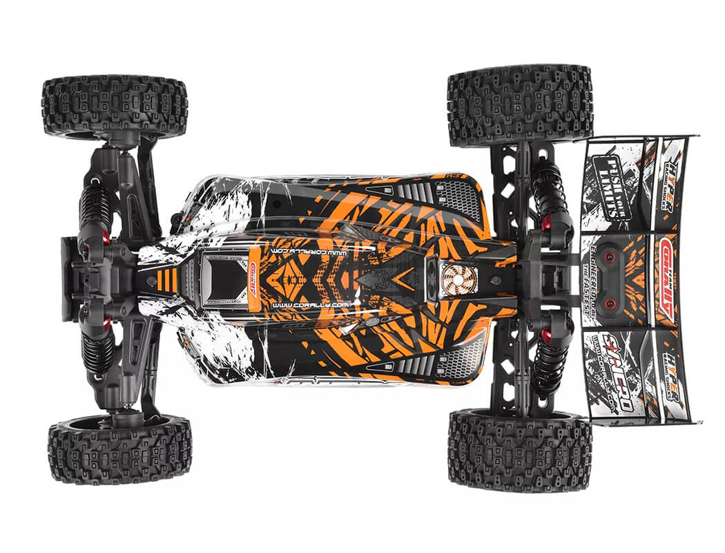 CORALLY SYNCRO-2 1/8 BRUSHLESS 3-4S 2WD BASHER BUGGY RTR - ORANGE C-00289-O