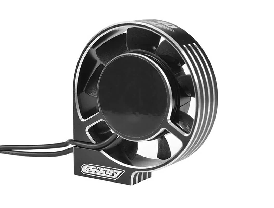 CORALLY ESC ULTRA HIGH SPEED FAN XF-40 BEC CONN. 40MM BK/SI C-53116-2