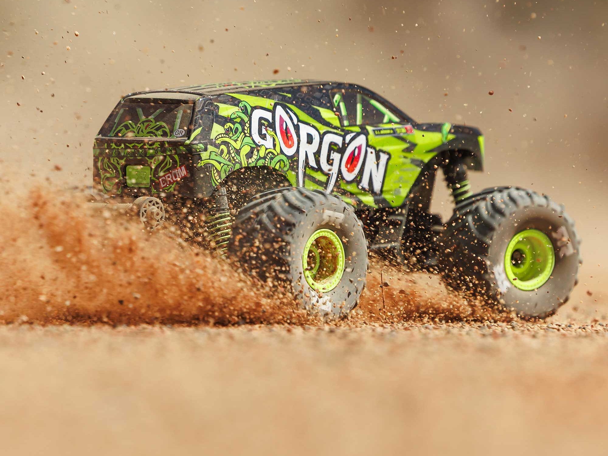 Arrma 1/16 GORGON GROM 4X4 RTR Monster Truck - Yellow