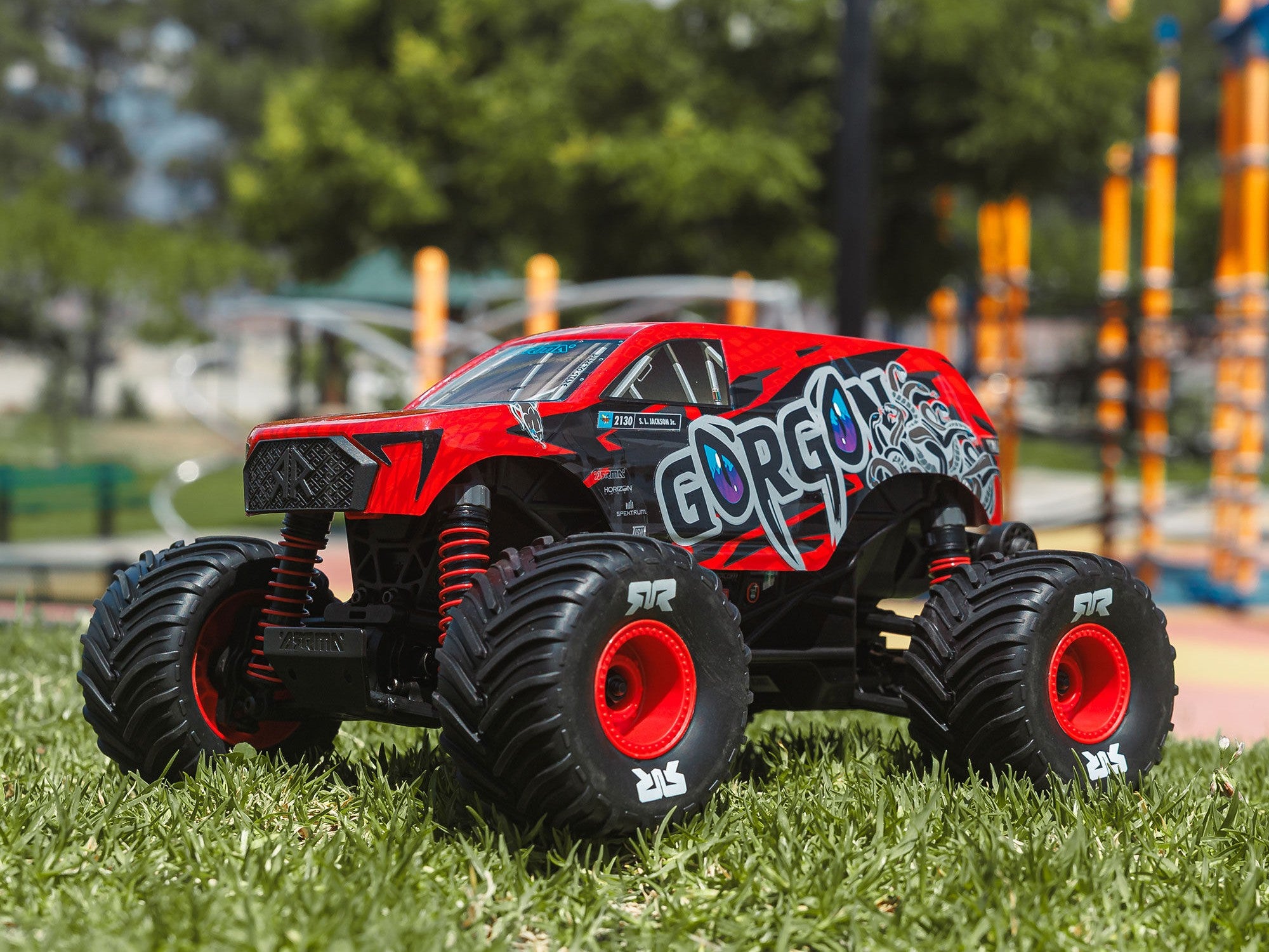 Arrma 1/16 GORGON GROM 4X4 RTR Monster Truck - Red