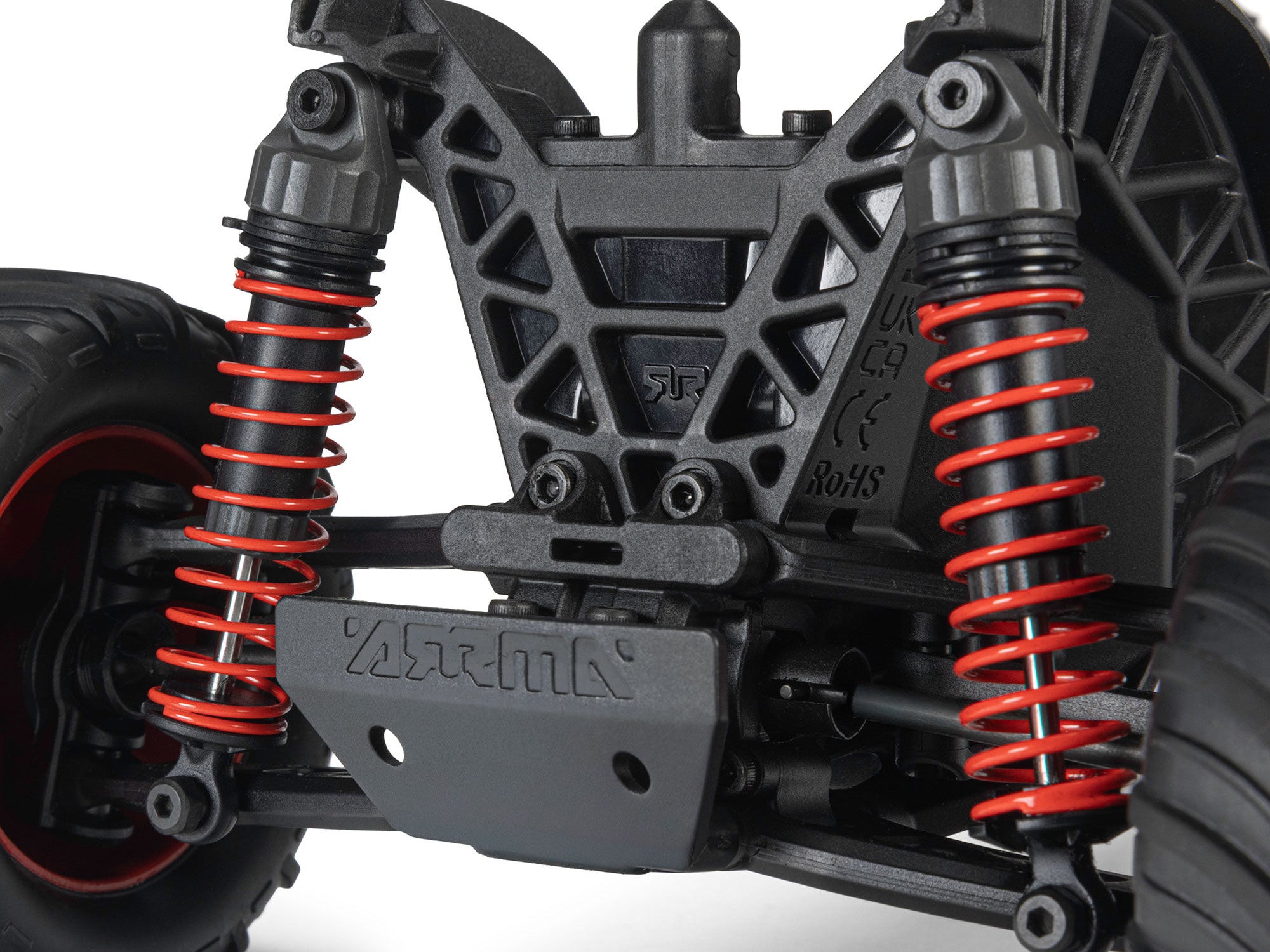 Arrma 1/16 Quake Grom 4X4 Rtr Monster Truck Red C-ARA2137T1