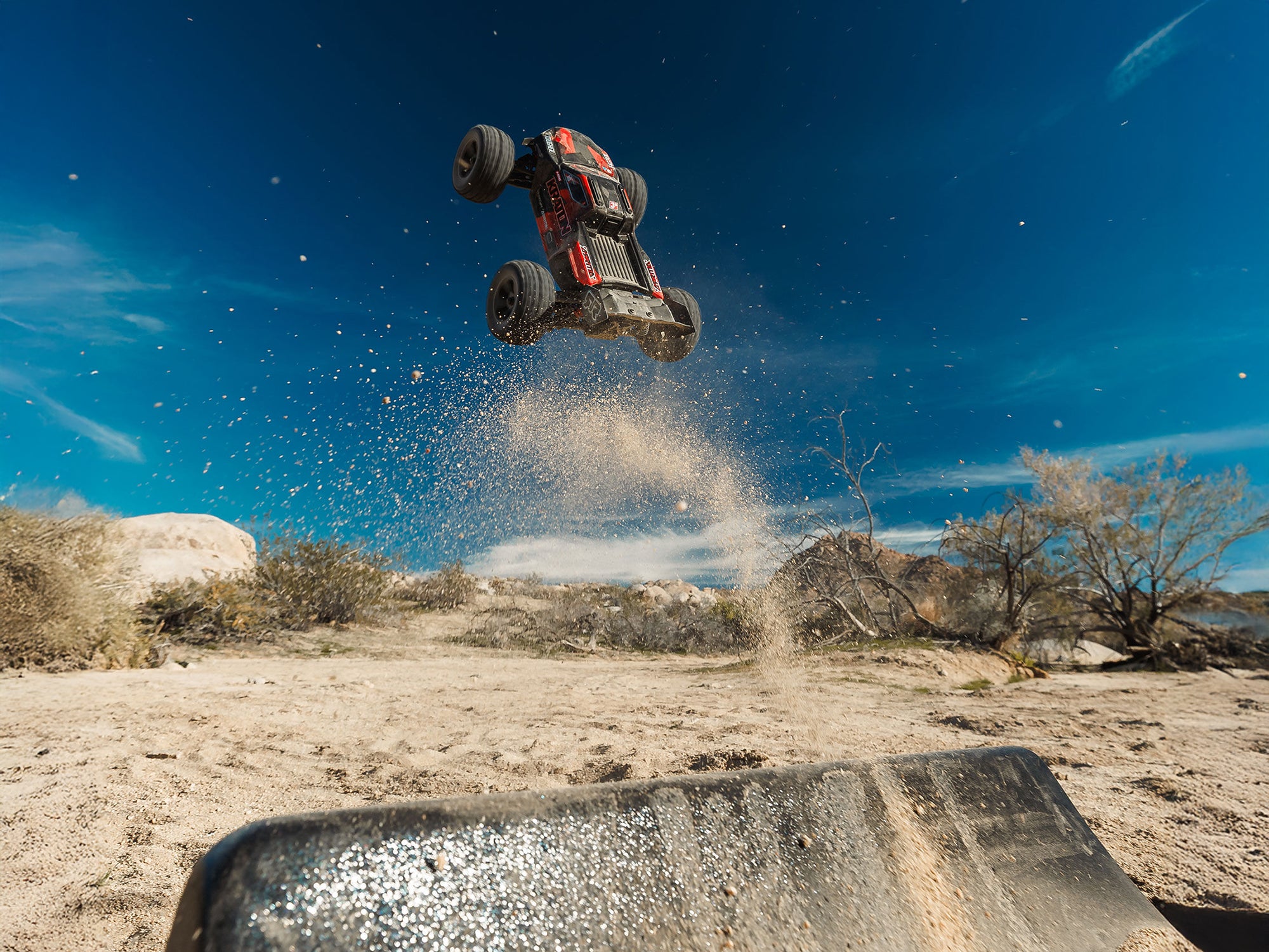 Arrma 1/16 Mini Kraton 3S Dsc 4X4 Rtr Speed Truck , Black/Red C-ARA2508T1