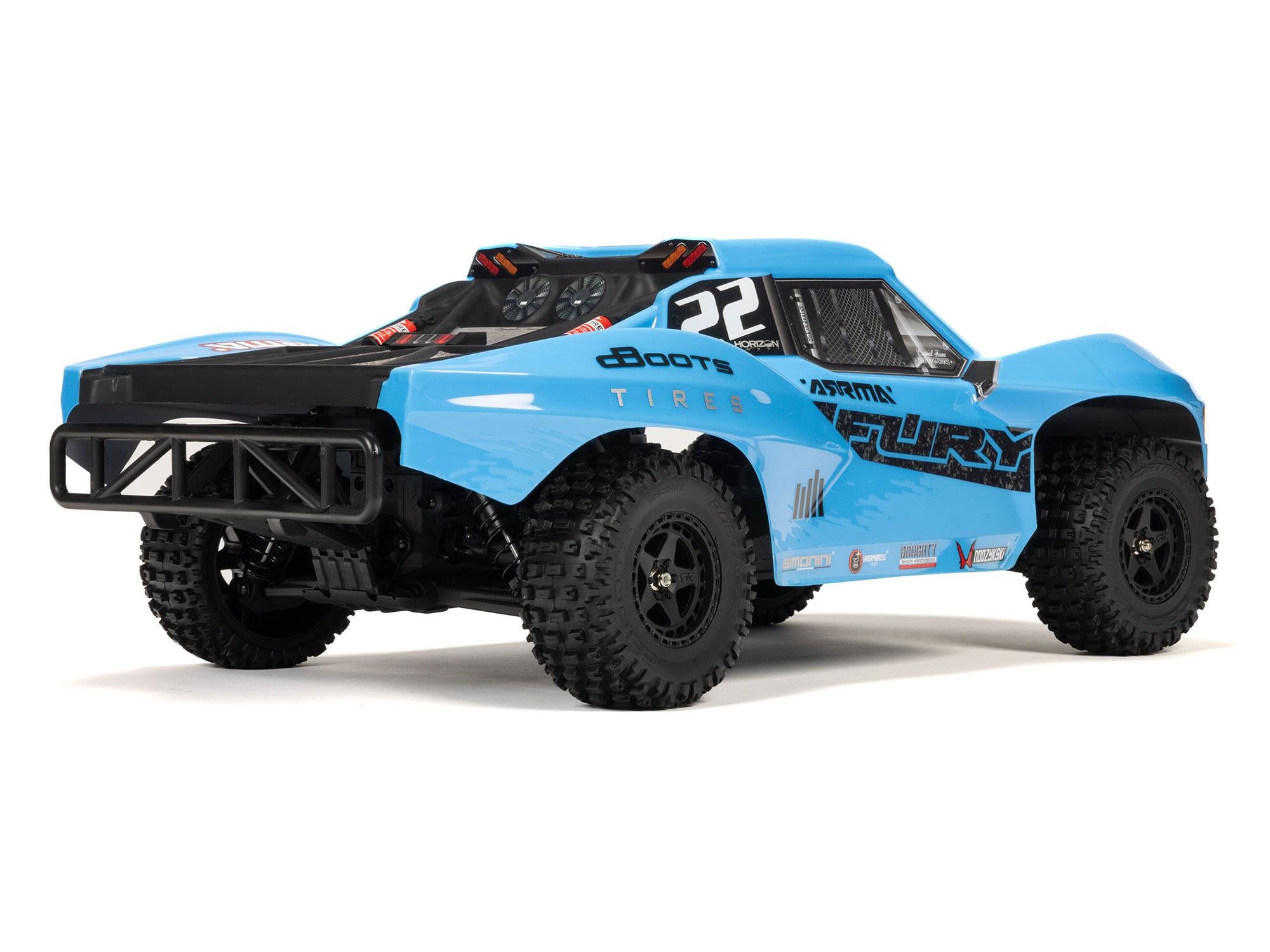 Arrma Fury 2WD (No Battery/Charger) Green C-ARA3221T1